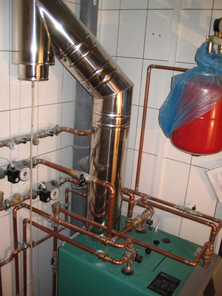 Дымоход для напольного котла своими руками Дымоход для напольного котла своими руками