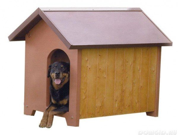 как построить будку для собаки