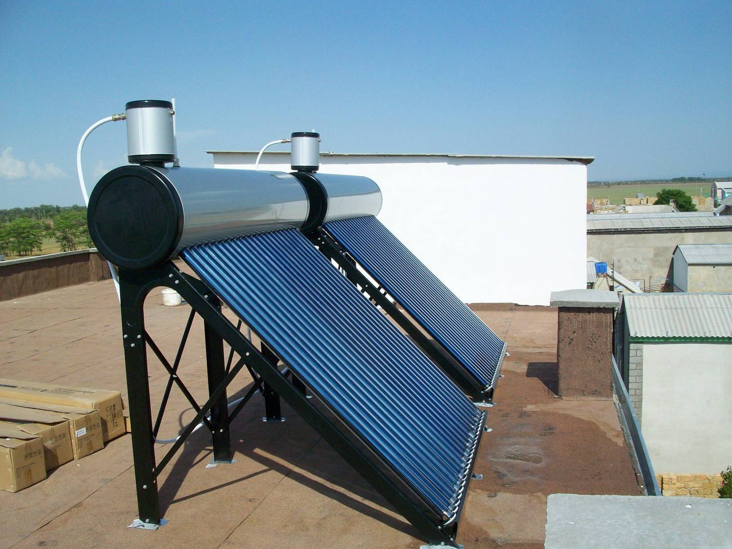 система солнечных коллекторов