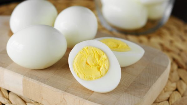 Отварные яйца