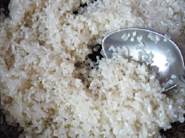 Обжарка риса в масле