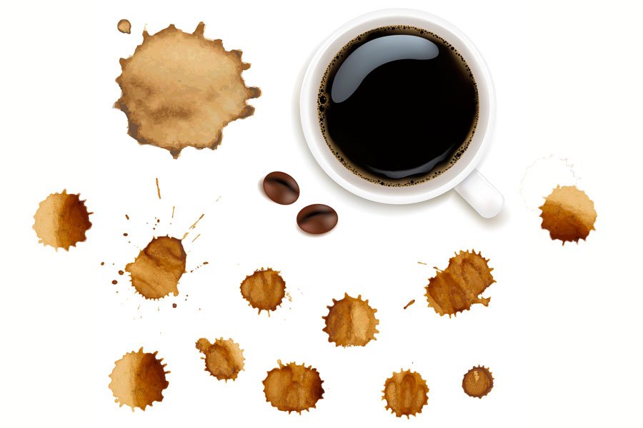 Как отстирать пятно от кофе. Кофейные пятна. Пятно от кофе. Кофейные пятна отстирываются?. Вывести кофейное пятно.