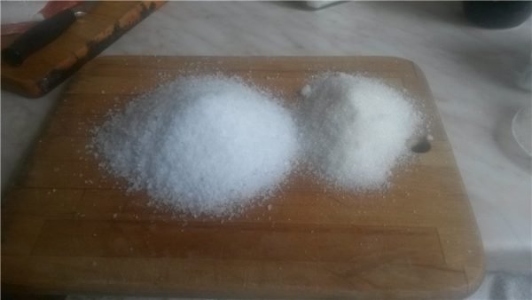 Соль и сахар