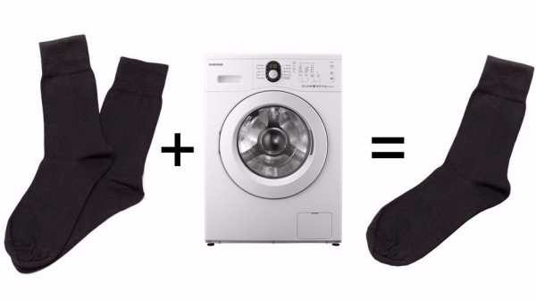 Носки и стиральная машина