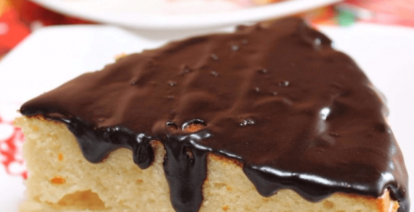 Шоколадная глазурь на пироге