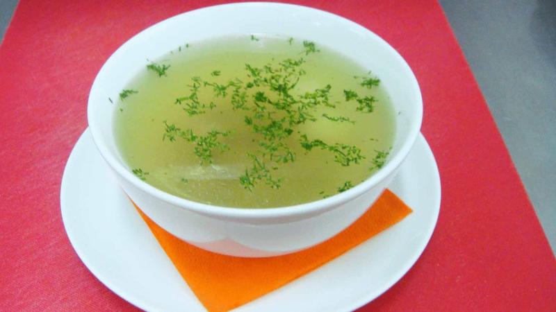 Как приготовить прозрачный бульон