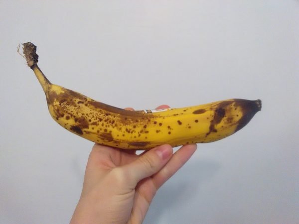 Переспевший банан