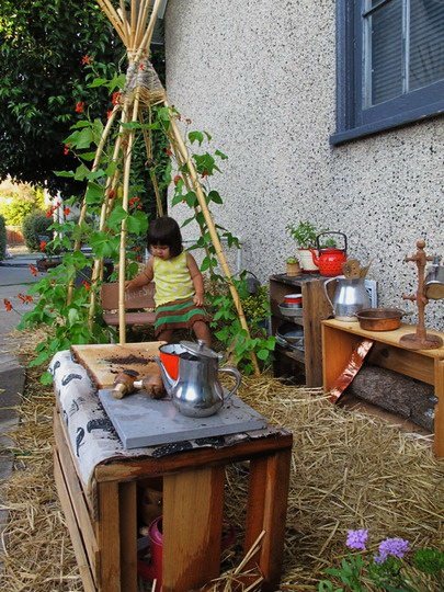 Детская кухня на даче