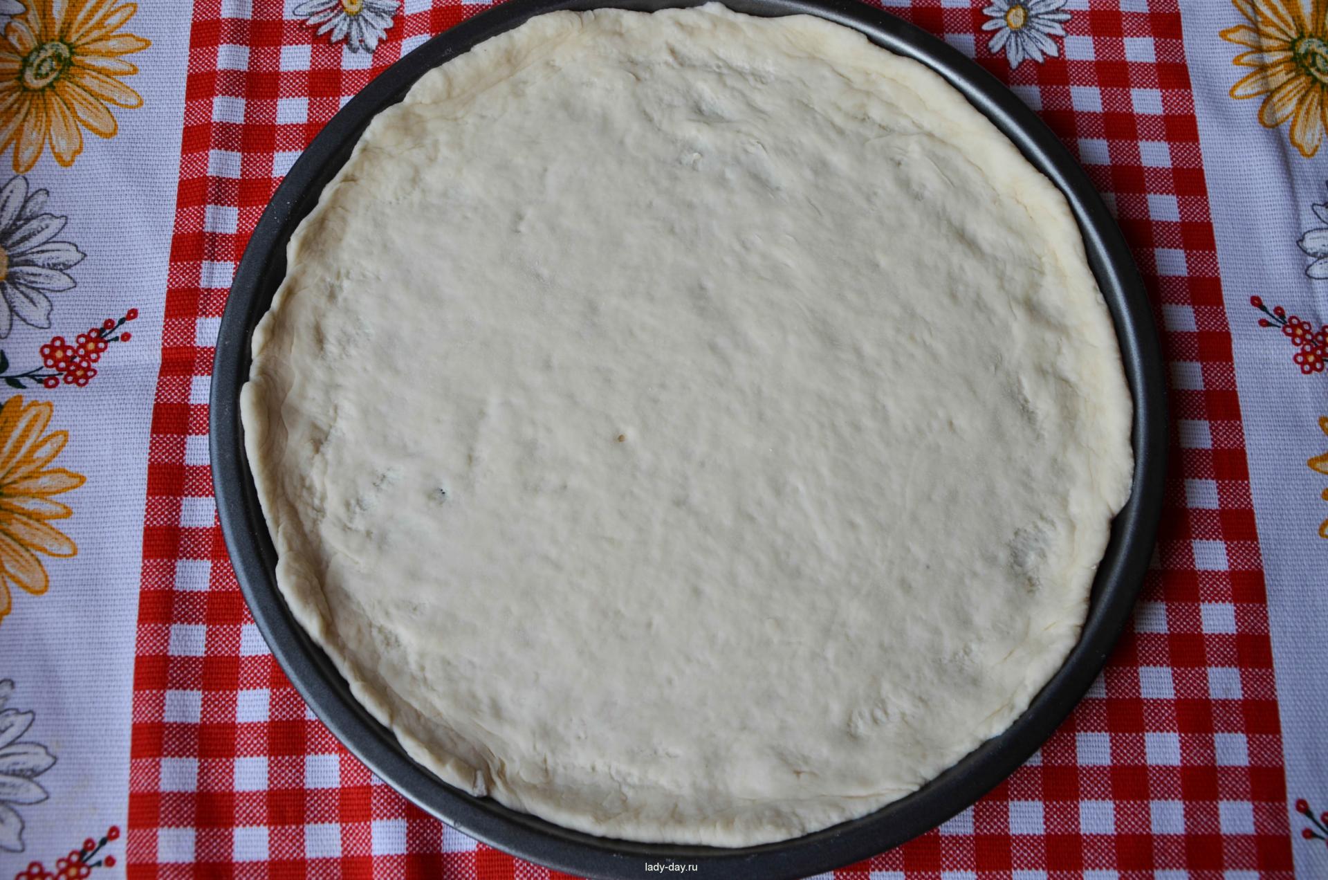 хорошее тесто для пиццы на кефире рецепт фото 114