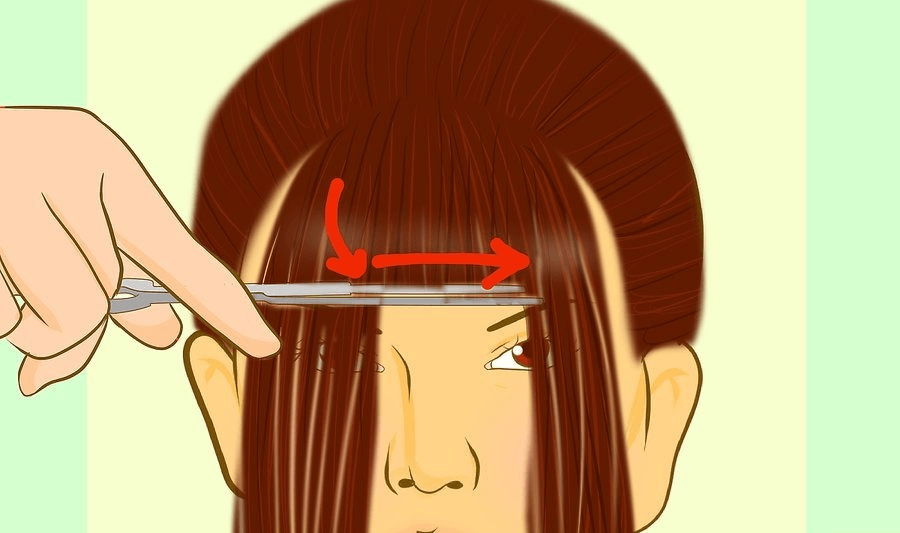 Как разделить волосы на две части самой себе ровно