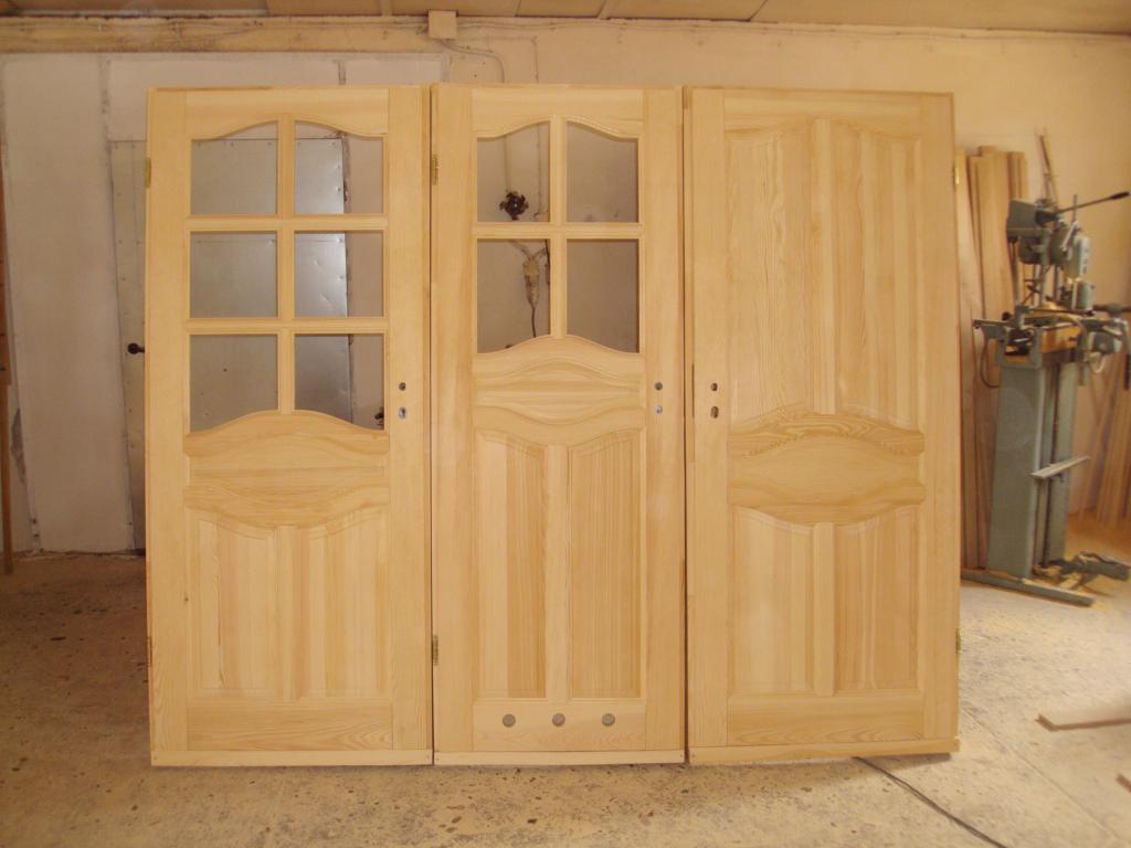 Сборка полотна деревянной двери
