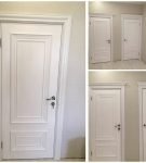 Белые межкомнатные двери с покрытием из эмали