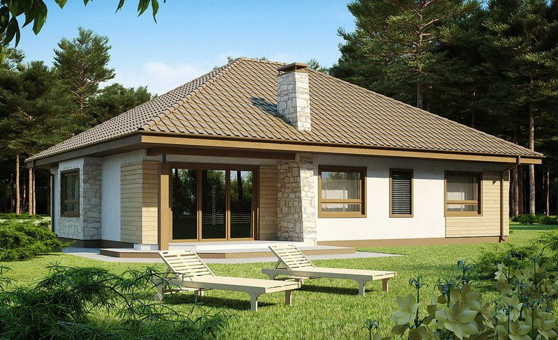 Дом с плоской крышей – варианты исполнения, особенности, красивые проекты (фото)