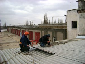 ремонт шиферной крыши