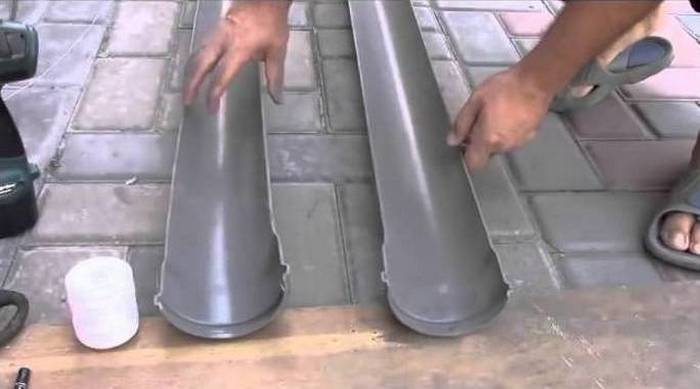 Как сделать оригинальные водостоки своими руками из подручных материалов