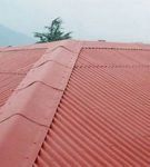 Крыша из материала ондулин