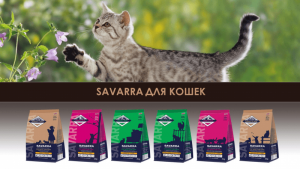 Сухие корма для кошек «Саварра»