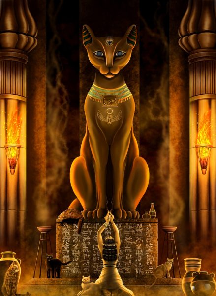Кошка-богиня Бастет