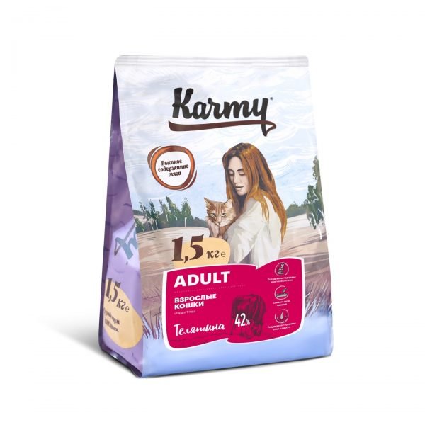 Сухой корм для кошек Karmy