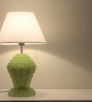 Лампа с основанием из Лего