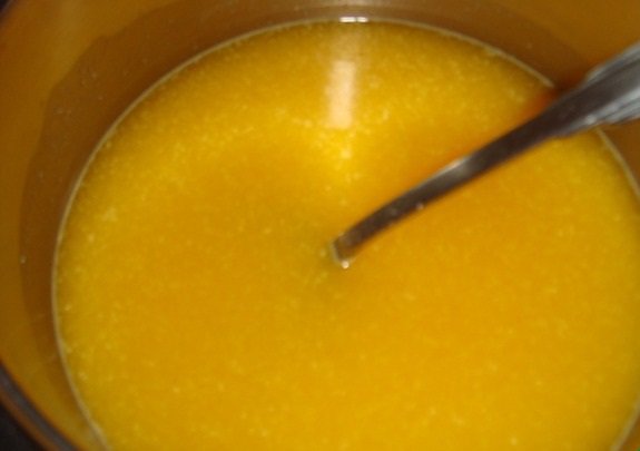 Постный апельсиновый крем