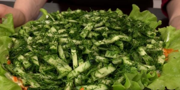 Салат Норвежский роман пошаговый рецепт с фото и видео (салат, норвежский, роман, пошаговый) пошаговый