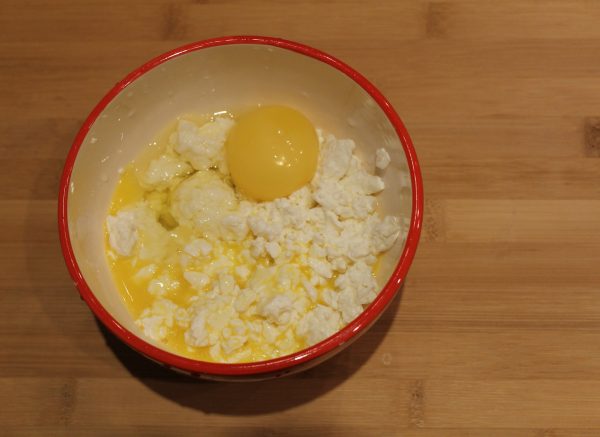Творог и яйцо