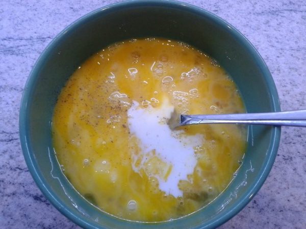 Яично-молочная смесь для омлета