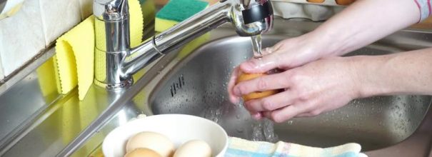 Мытьё яиц