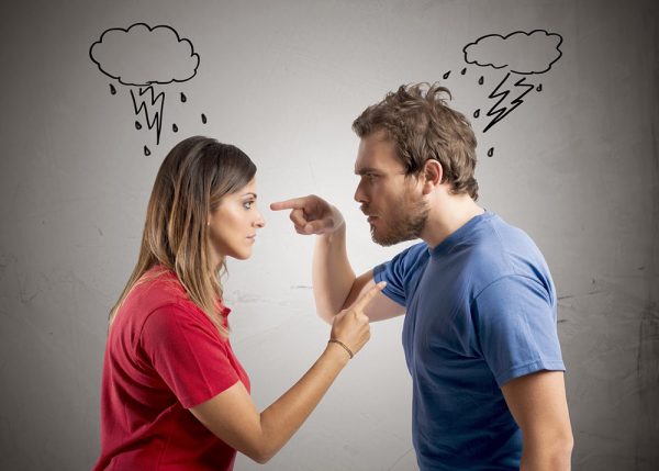 Ссора мужчины и женщины