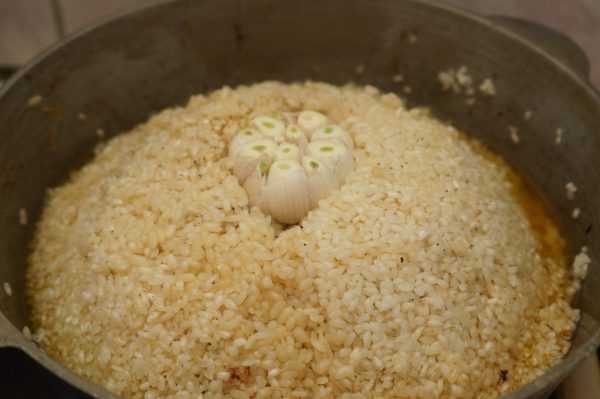 Закладка риса